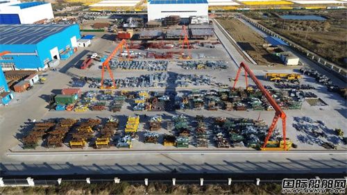 招商工業(yè)青島船廠新增舾裝作業(yè)區(qū)改造完工