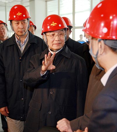 溫家寶上周調(diào)研大連船舶重工情況
