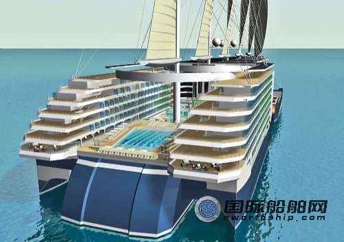 STX（歐洲）公布風帆動力郵輪設計