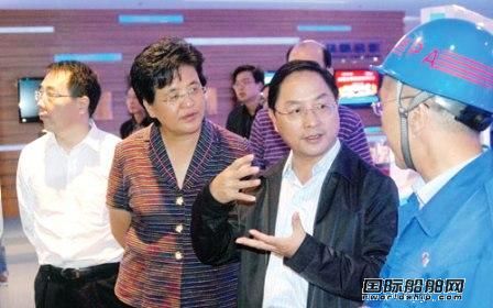 商務部領導視察熔盛重工
