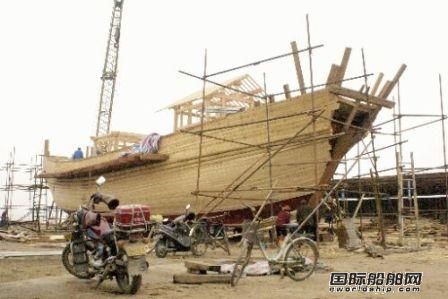 日本復制“遣唐使”船向世博會獻禮