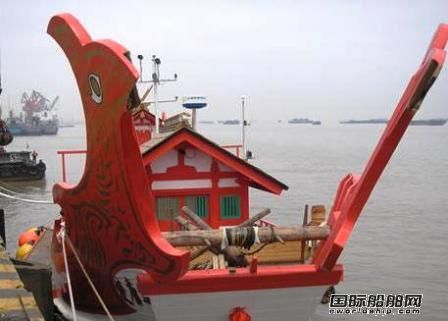 世博參展船舶“遣唐使”進行安檢