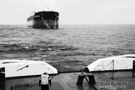 煙臺一艘試航船故障130人遇險